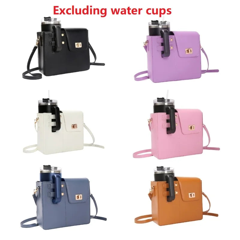 PU Crossbody waterfles opbergtas Verstelbare riem voor buitenactiviteiten2025-12-01 05:01:22