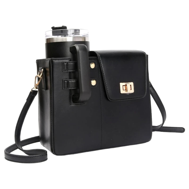PU Crossbody waterfles opbergtas Verstelbare riem voor buitenactiviteiten2025-12-01 05:01:22