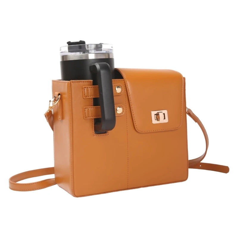 PU Crossbody waterfles opbergtas Verstelbare riem voor buitenactiviteiten2025-12-01 05:01:22